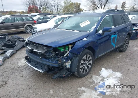 2017 Subaru Outback 2.5I Limited z USA, uszkodzony, nr VIN 4S4BSAKC1H3286771